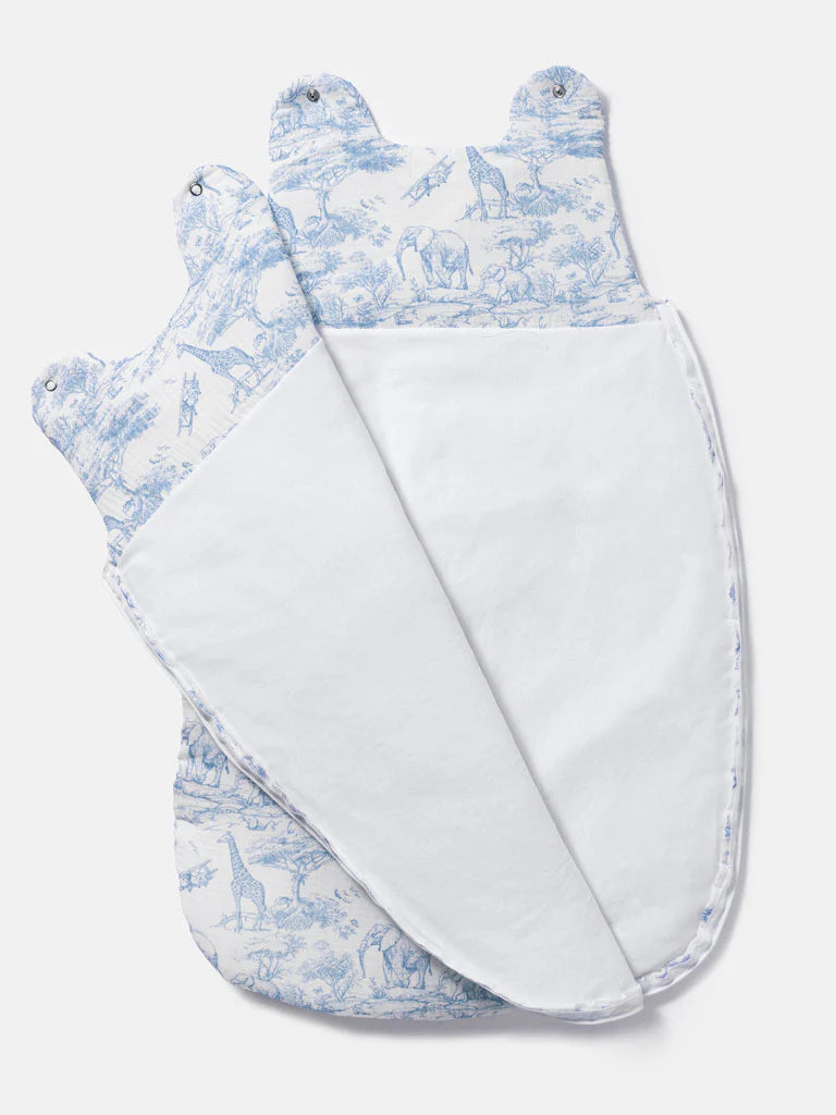 Safari Baby Sleeping Bag — Blue