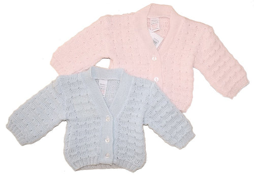 Baby Boy Blue Knitted Cardigan