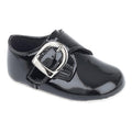 Baby Black Pram Shoes