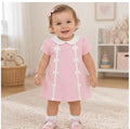 Pink Ribbon & Bows Dress — Baby Girl