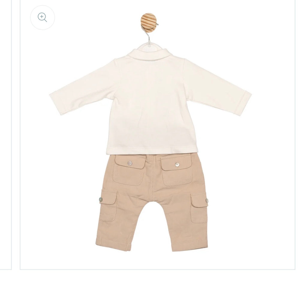 Mintini Baby Boys Cord Trouser Set
