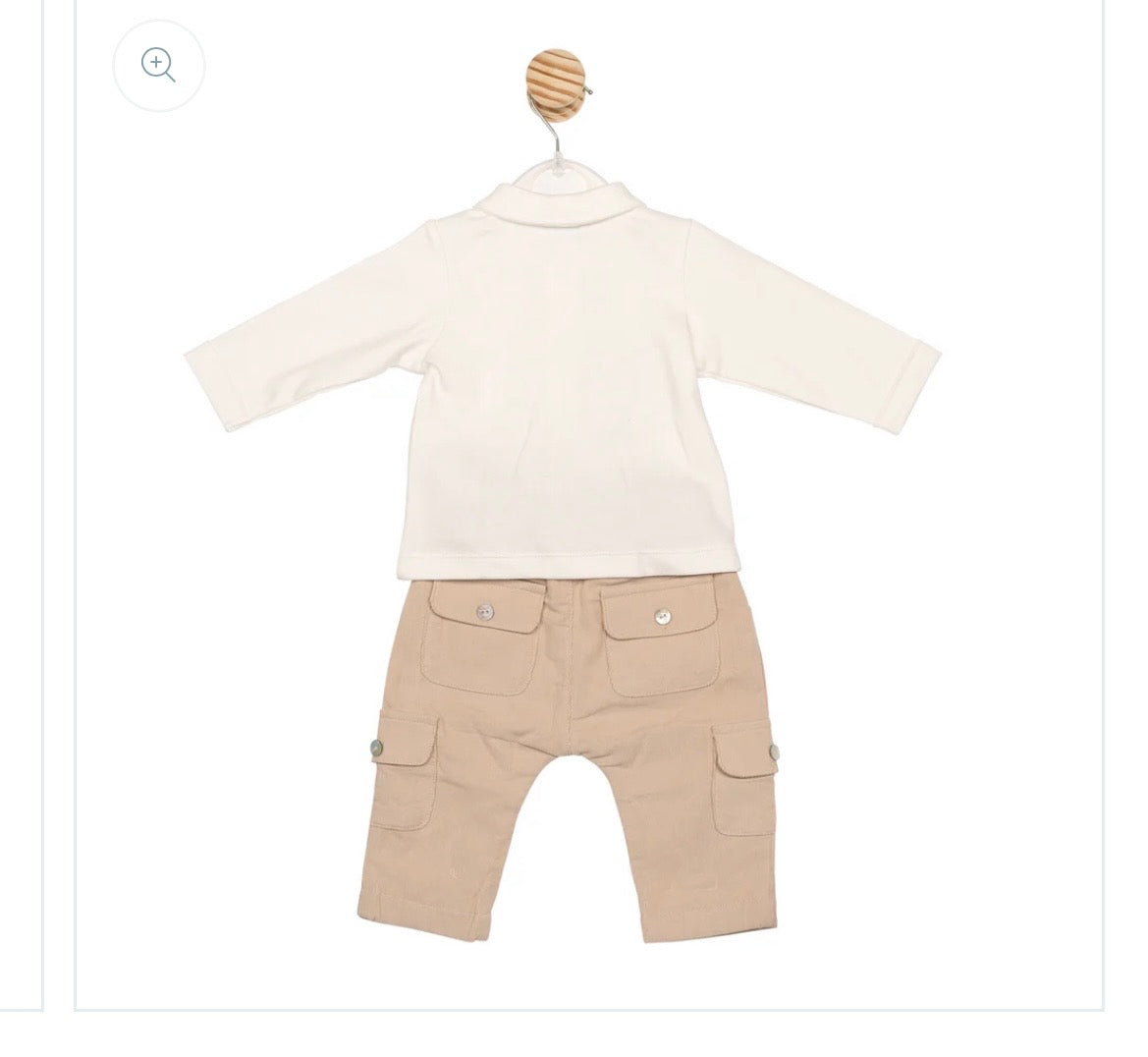 Mintini Baby Boys Cord Trouser Set