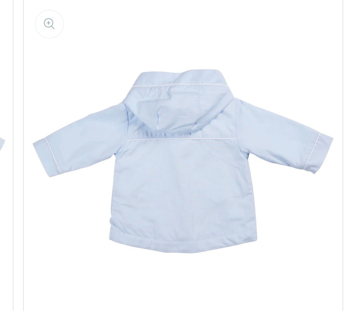 Mintini Baby Boys Lightweight Hooded Jacket