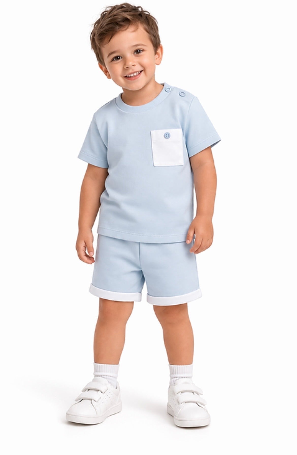 Boys Short Set – T-Shirt & Shorts