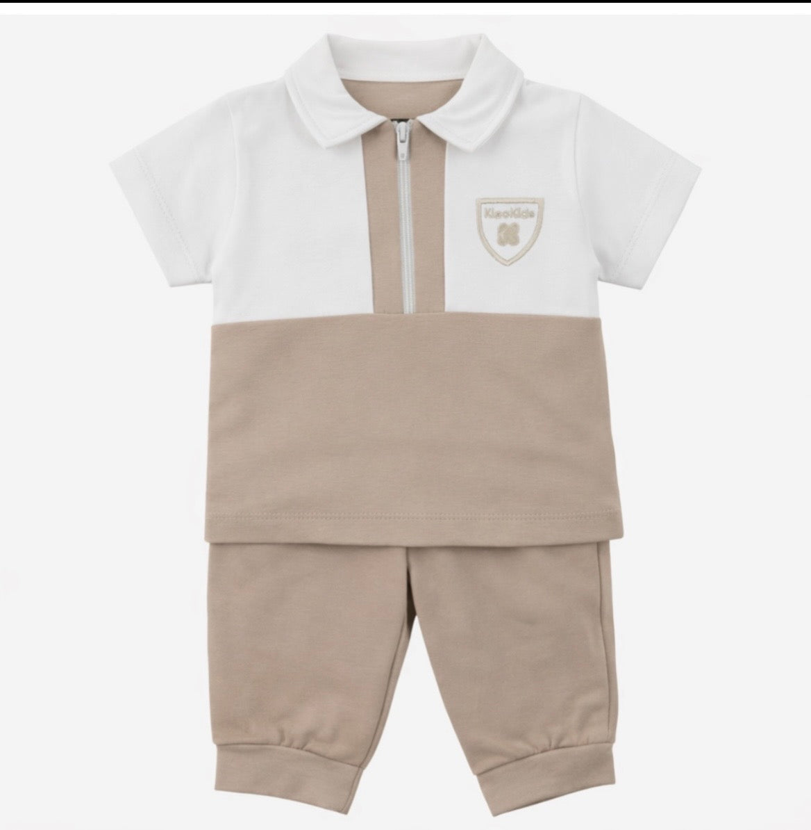 Kleo Kids Boys Trousers & Polo Top Set