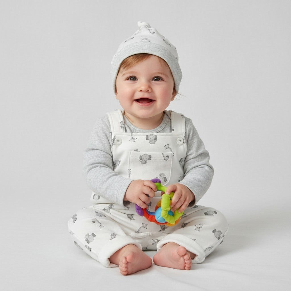 Safari Animals Baby 3-Piece Set