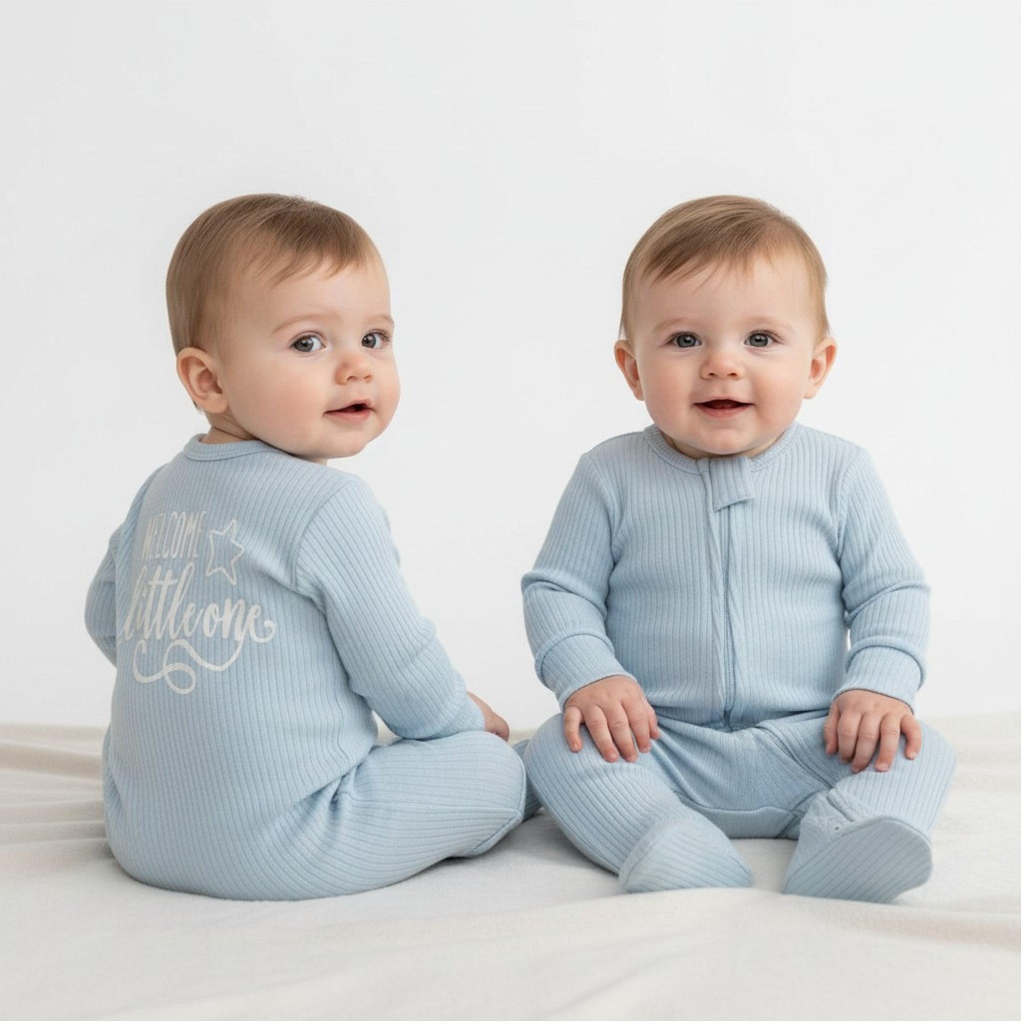Welcome Little One Sleepsuit