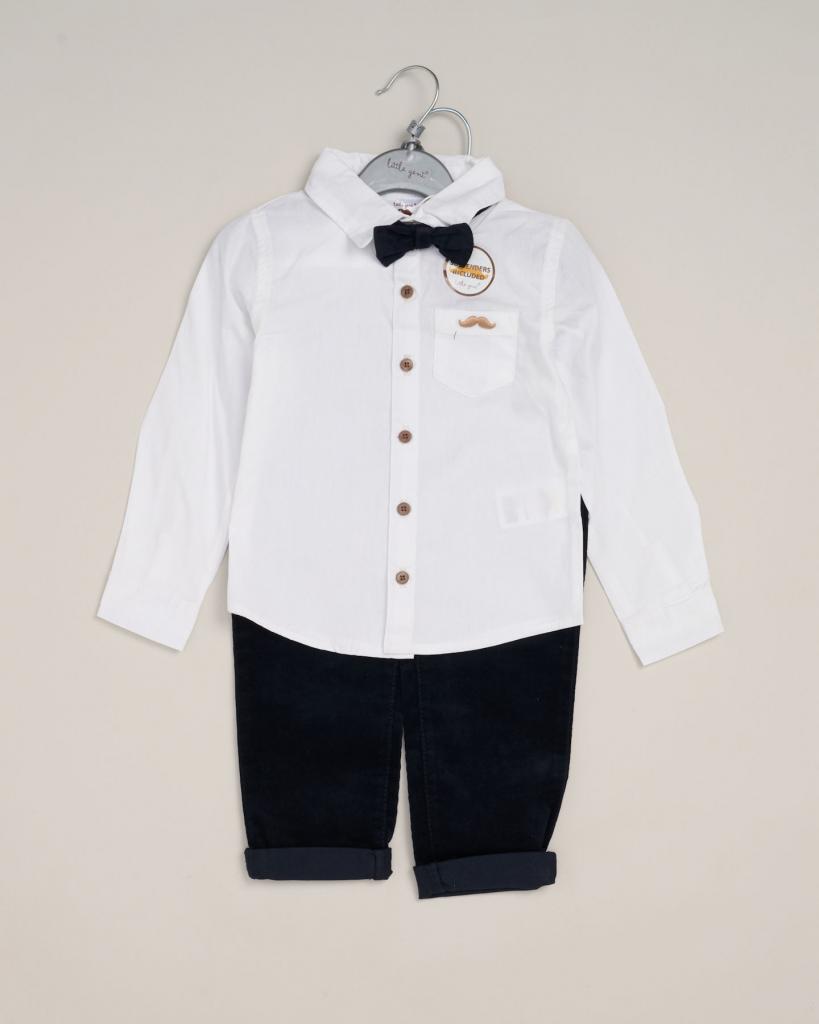 Little Gents Cord Trouser Set