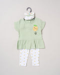 Cheesecloth Legging Set with Headband