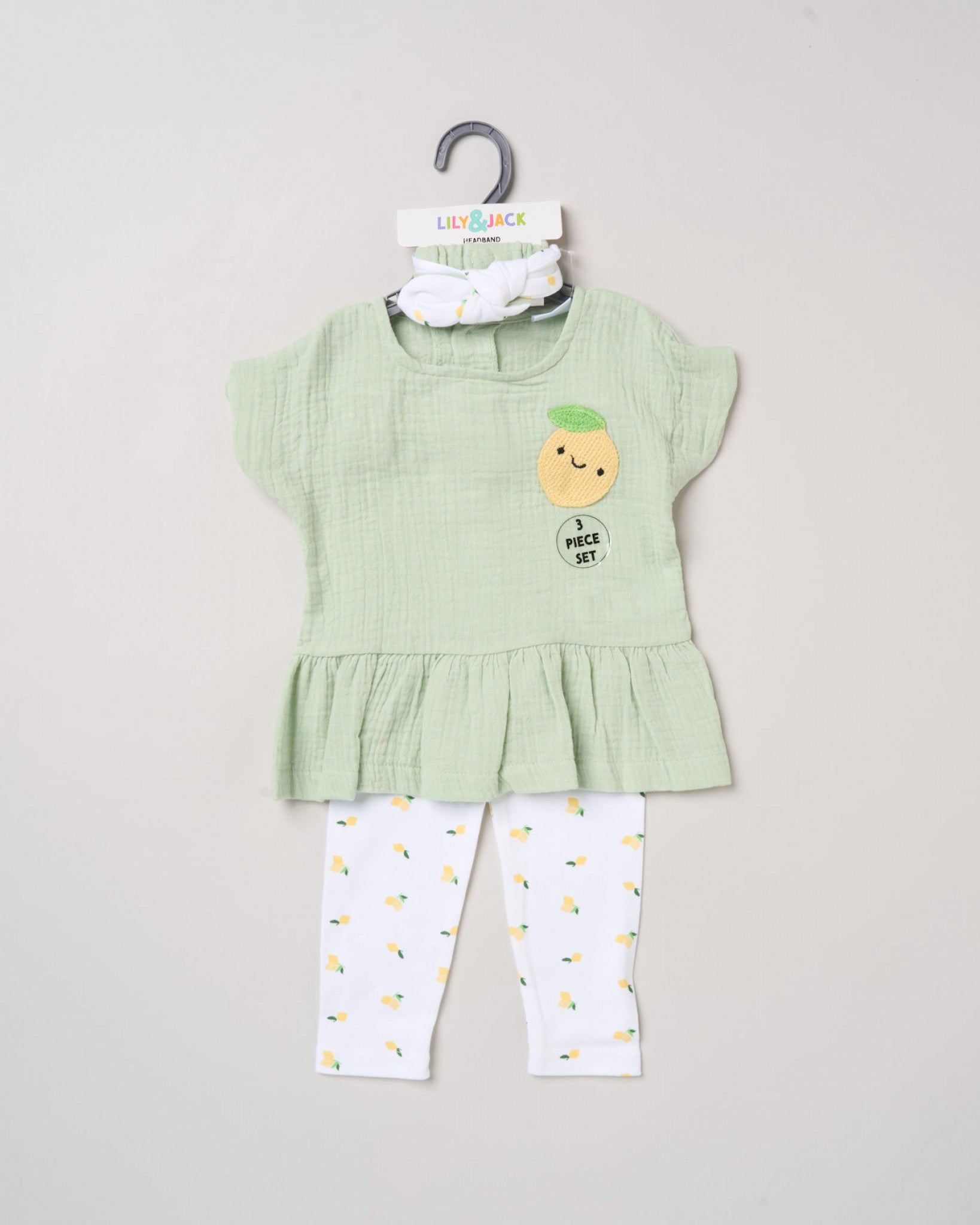 Cheesecloth Legging Set with Headband