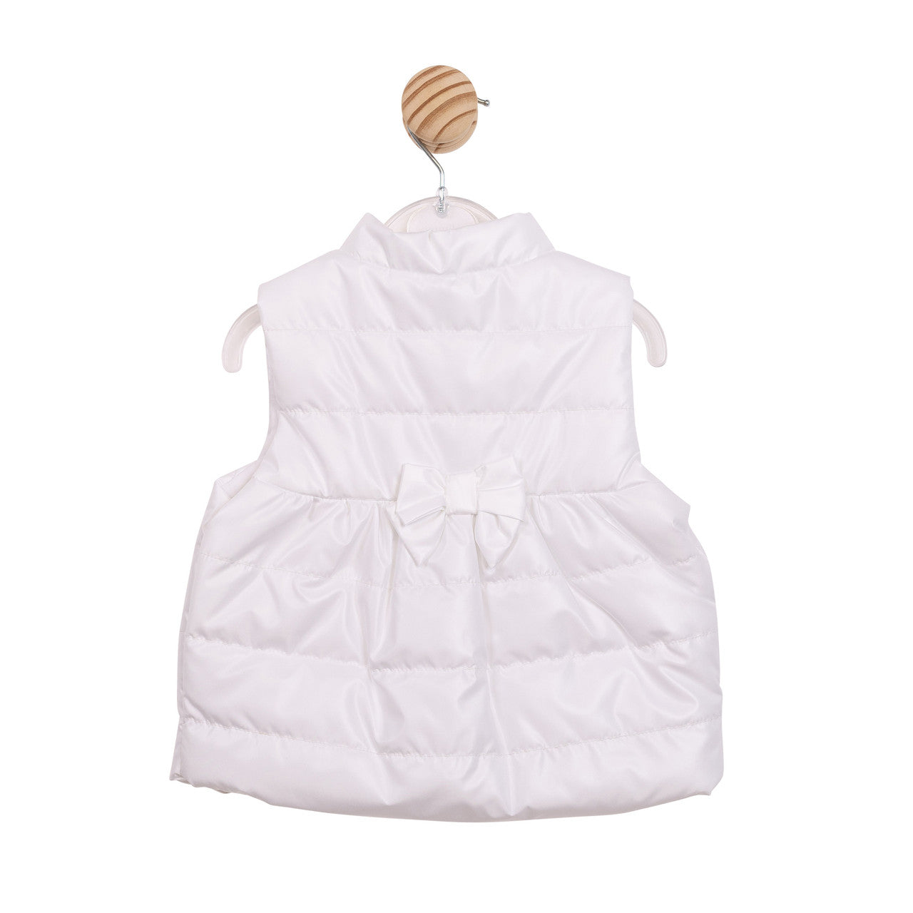 Mintini Baby Girls' White Gilet