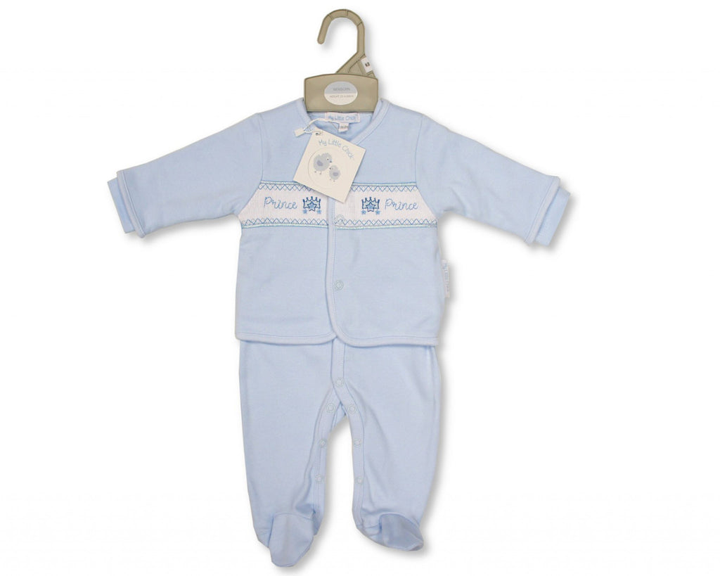 Little Prince Babygrow & Jacket Set