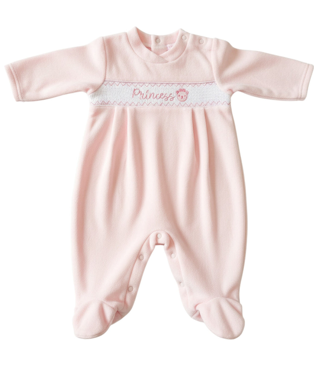 Princess Smocked All-in-One