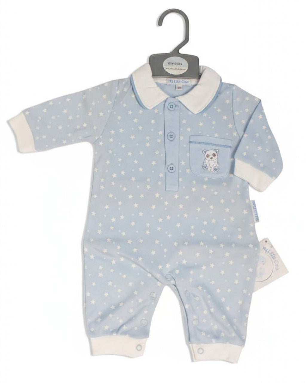My Little Chick Bear & Stars Romper