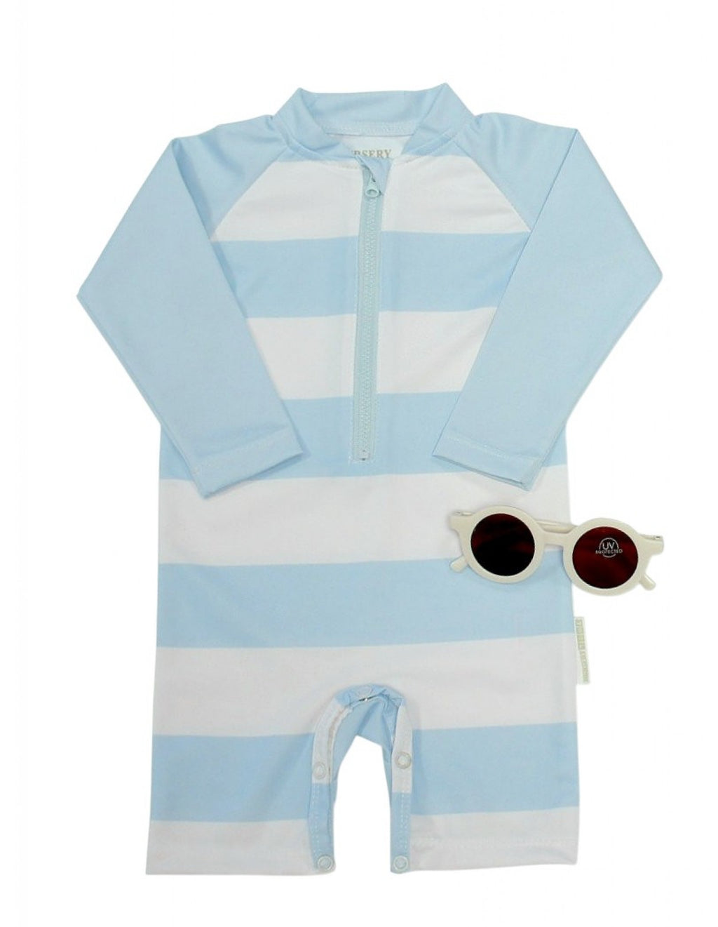 Baby Boys Swimwear Set with Sunglasses
