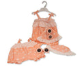Baby Girls Butterfly Romper Set with Sun Hat & Sunglasses