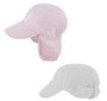 Baby Cap – Pink & White | 3–12 Months