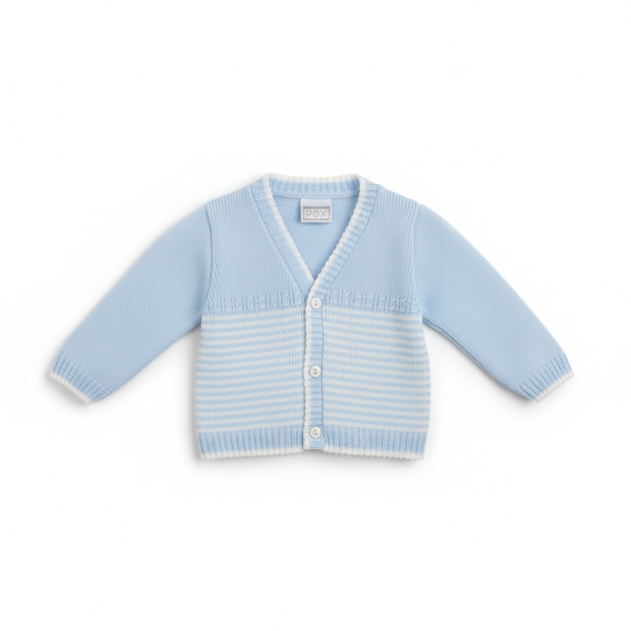 Baby Boy Blue Stripe Cardigan