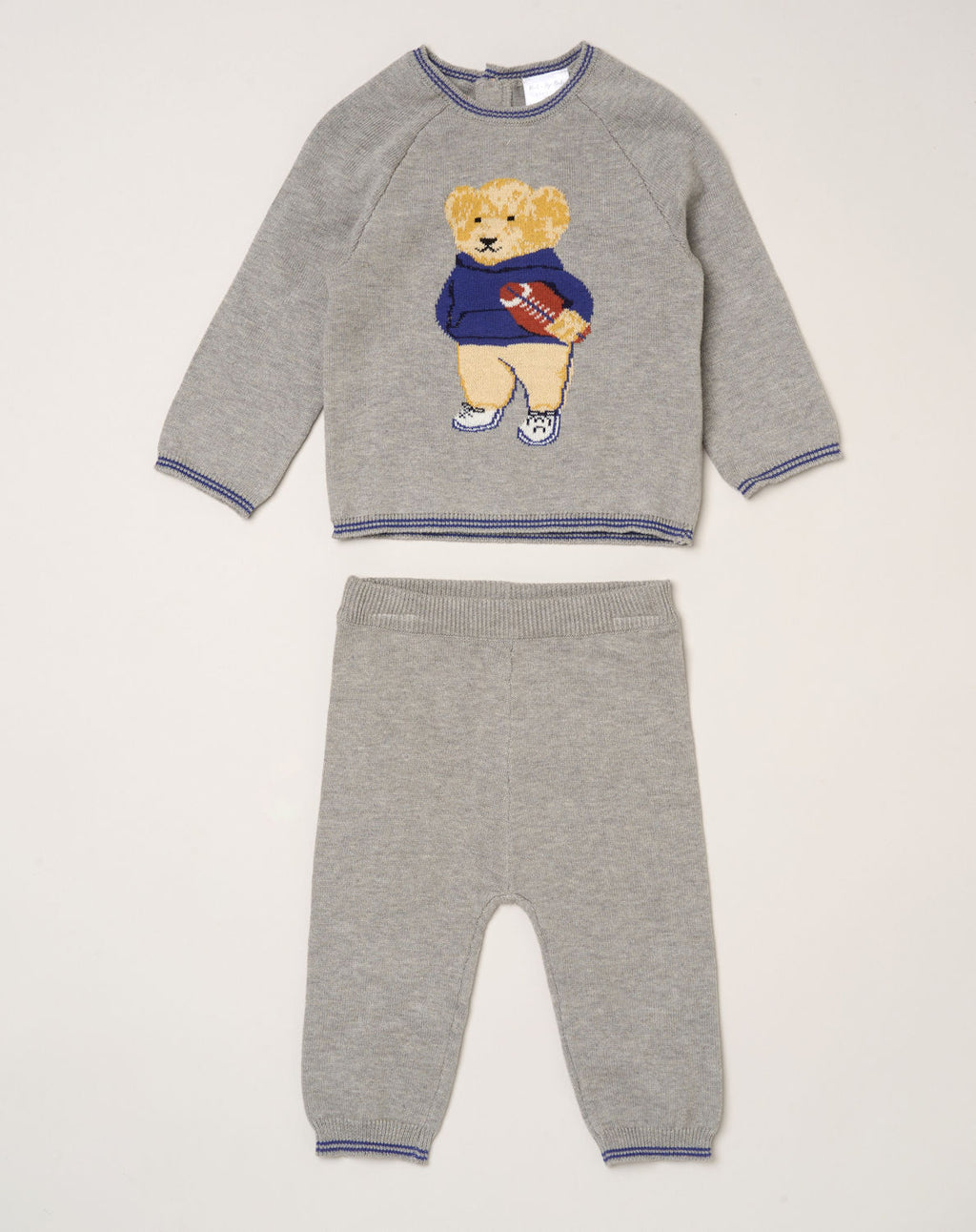 True Knit Cotton Teddy Jumper & Trousers