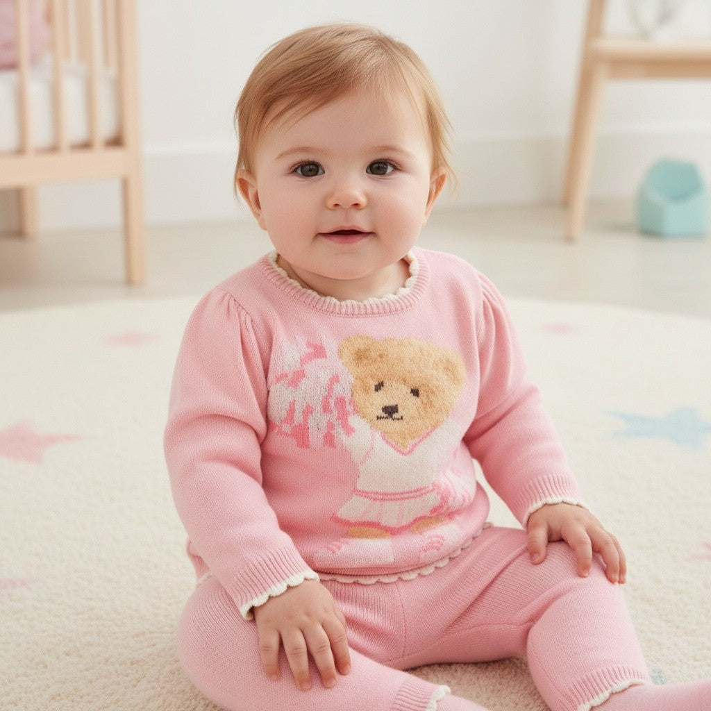 True Knit Teddy Jumper & Trousers