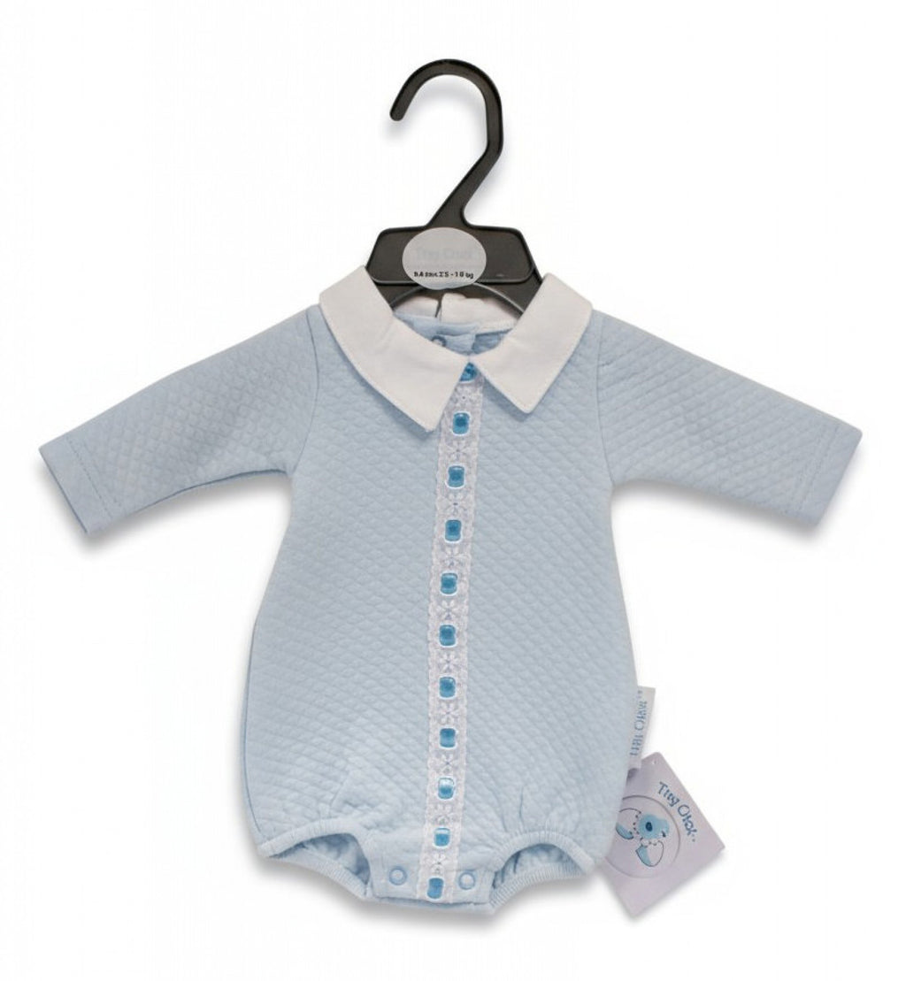 Lace & Bows Short Romper — Premature Baby