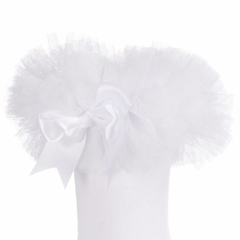 Tick Tock White Tutu Socks