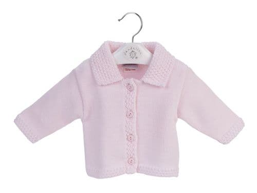 Pink Collar Cardigan – Baby Girl