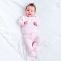 Girls Satin Bow Knitted 2-Piece Set