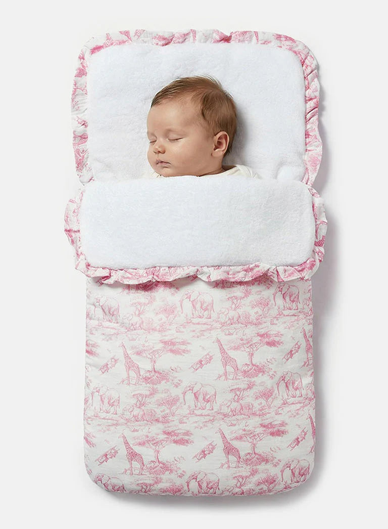 Pink Safari Style Cosy Toes 2.5 Tog